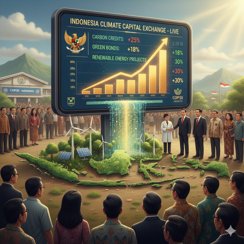 COP30: Indonesia Eyes Rp16 Trillion in Carbon Market Transactions