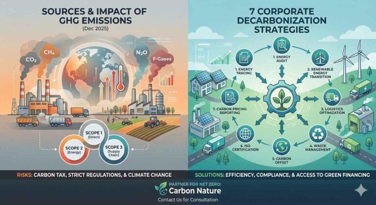 Greenhouse gas emission - Carbon Nature - 2025