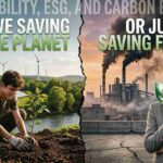 Sustainability, ESG, and Carbon Emissions: Are We Saving the Planet — or Just Saving Face?