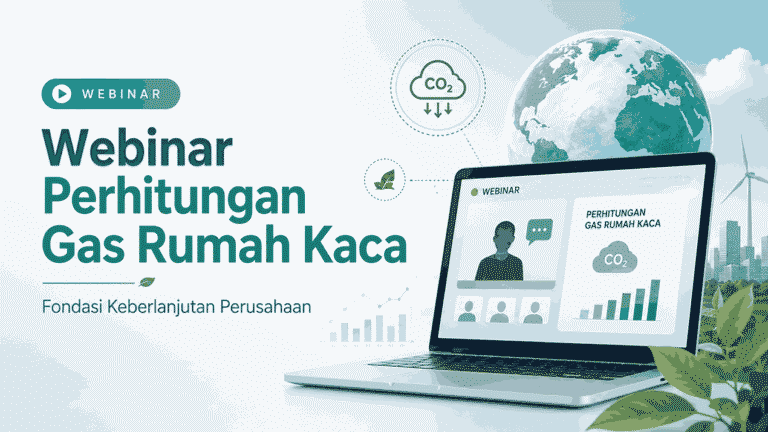 Webinar perhitungan gas rumah kaca Mutu Institute membahas ISO 14064-1 dan pengelolaan emisi perusahaan