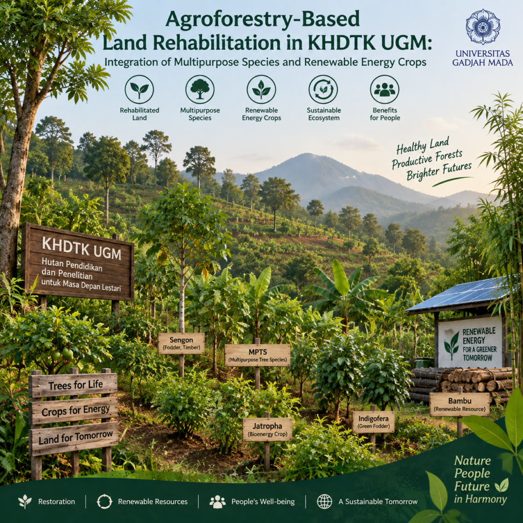 Agroforestry-Based Land Rehabilitation in KHDTK UGM -